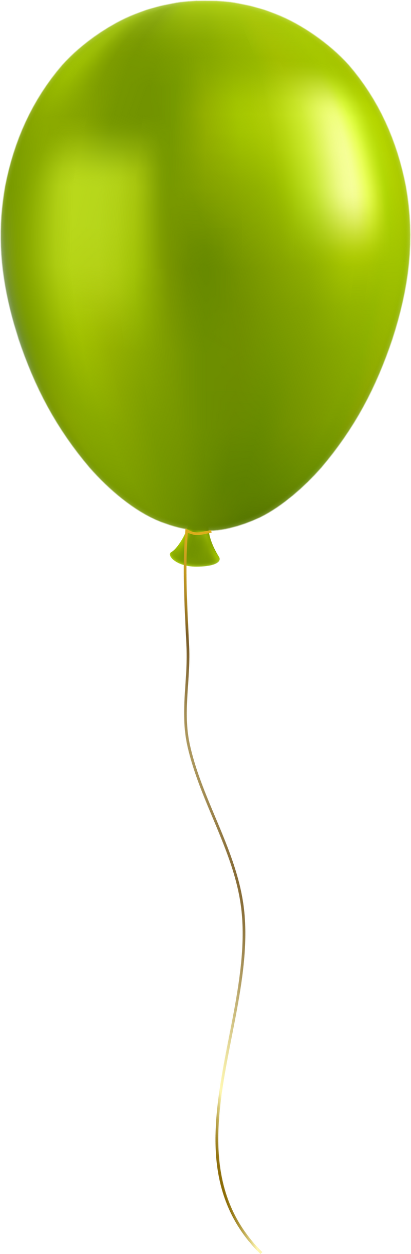 Green balloon