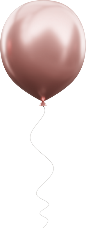 Glossy Pink Balloon