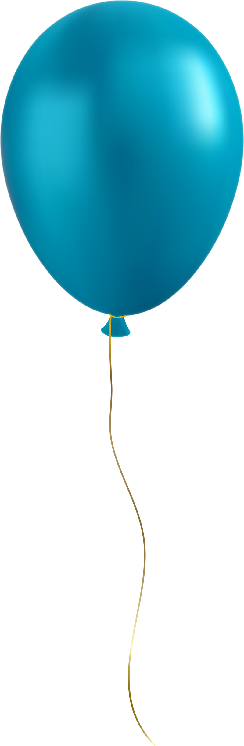 Blue balloon