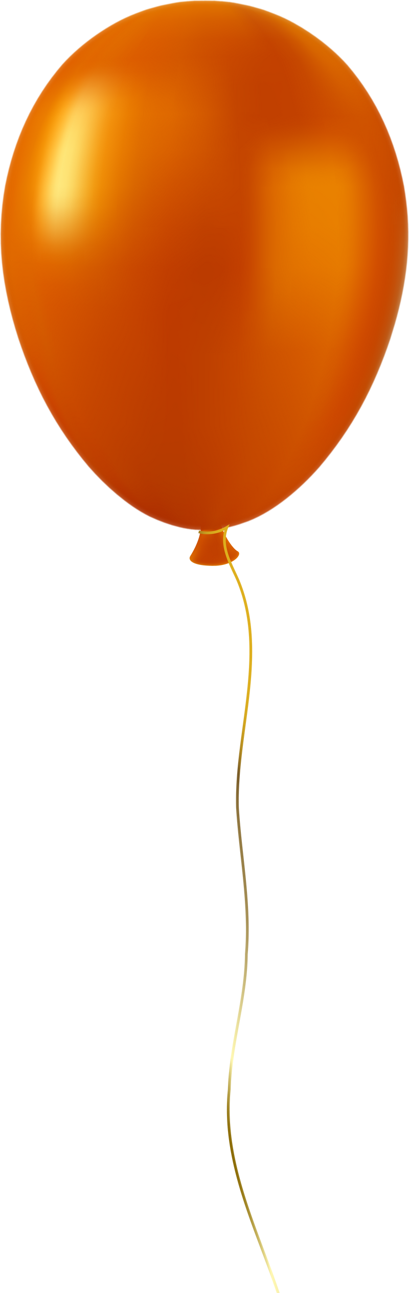 Orange balloon